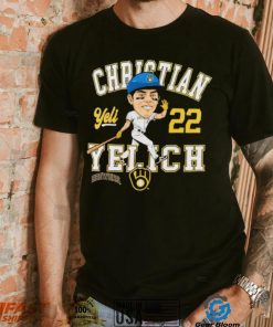 Christian Yelich Milwaukee Brewers Caricature shirt, hoodie, sweater, long sleeve and tank top Christian Yelich Milwaukee Brewers Caricature shirt