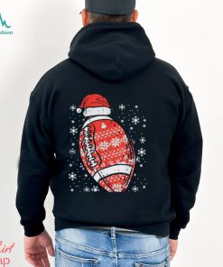 Christmas American Football Santa Xmas Sports Men Boys Kids T Shirt