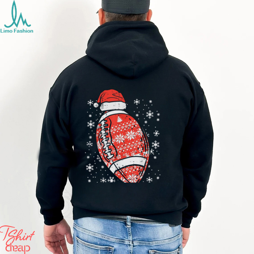 Christmas American Football Santa Xmas Sports Men Boys Kids T Shirt Christmas American Football Santa Xmas Sports Men Boys Kids T Shirt