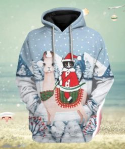 Christmas Cat Custom Version 5 Hoodie 3D All Over Print