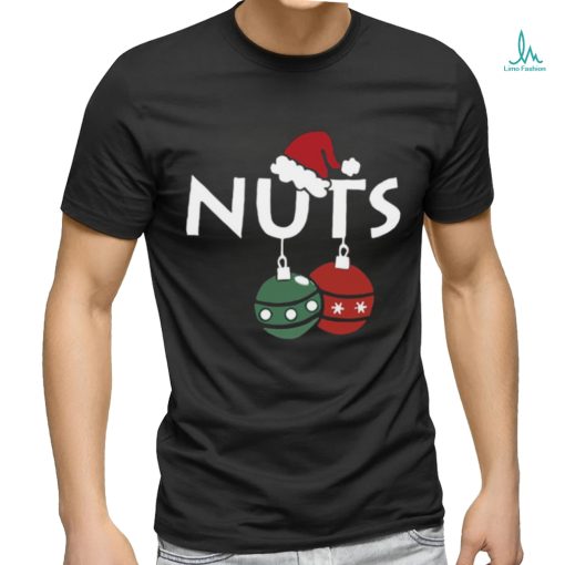 Christmas Chest Nuts Print T shirt
