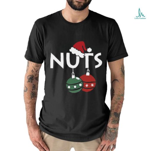 Christmas Chest Nuts Print T shirt