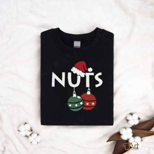 Christmas Chest Nuts Print T shirt