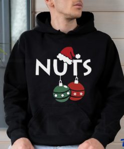 Christmas Chest Nuts Print T shirt