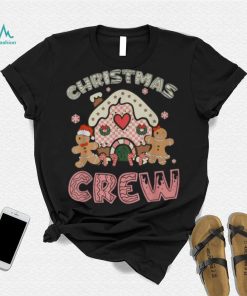 Christmas Crew Gingerbread In Candy House Cute Xmas T Shirt