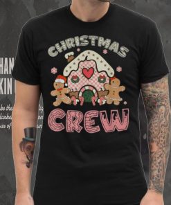 Christmas Crew Gingerbread In Candy House Cute Xmas T Shirt