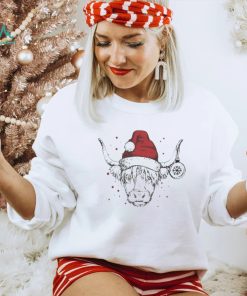 Christmas Highland Cow Shirt