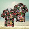 Grinch Button Up Shirt All Over Print Santa Claus Tropical Grinch Hawaiian Shirt And Shorts Summer Vacation Christmas Movie Set Gift For Men Merry Grinchmas