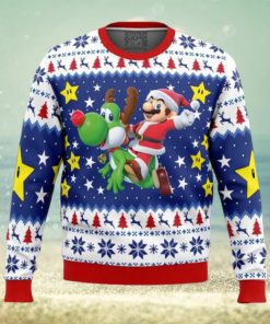 Christmas Odyssey Super Mario Bros. Ugly Christmas Sweater