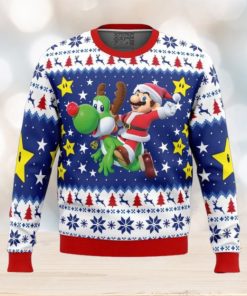 Christmas Odyssey Super Mario Bros. Ugly Christmas Sweater