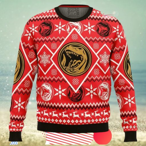 Christmas Red Ranger Power Rangers Ugly Christmas Sweater