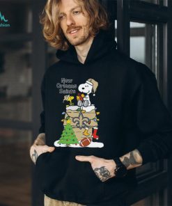 Christmas Snoopy New Orleans Saints Shirt