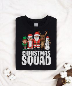 Christmas Squad Santa Elf Xmas Family Kids Boys T Shirt