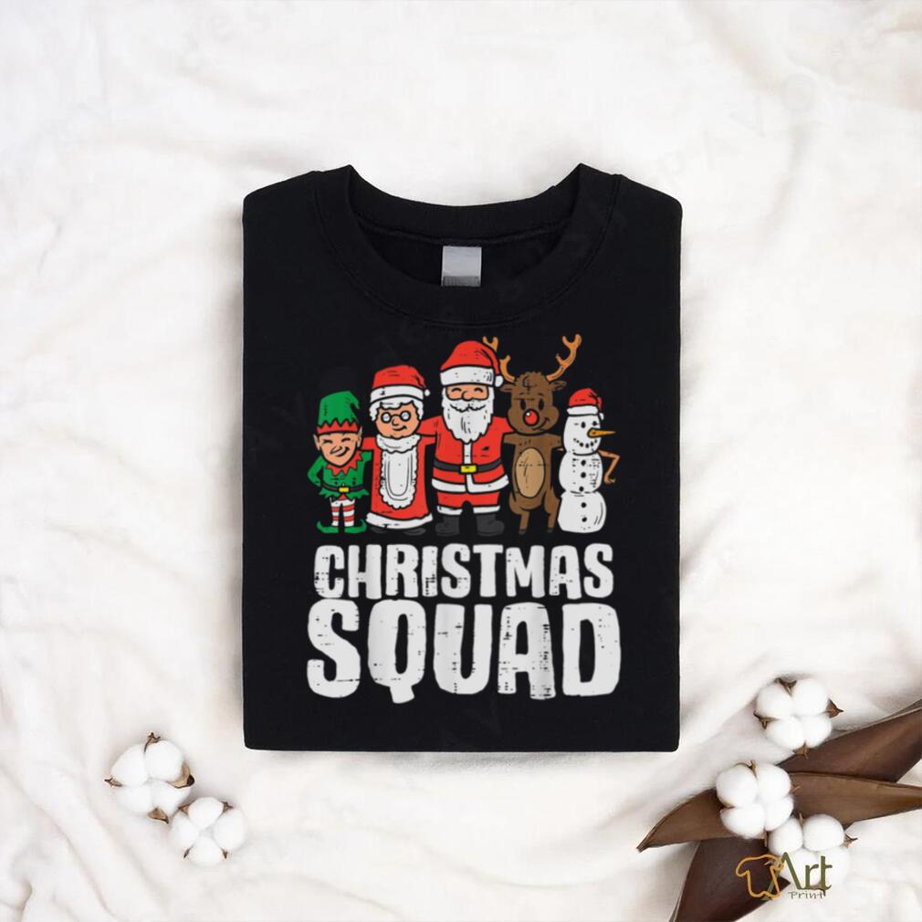 Christmas Squad Santa Elf Xmas Family Kids Boys T Shirt Christmas Squad Santa Elf Xmas Family Kids Boys T Shirt