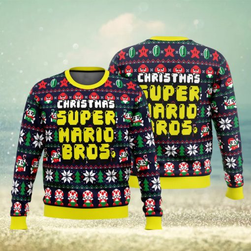 Christmas Super Mario Bros. Ugly Christmas Sweater