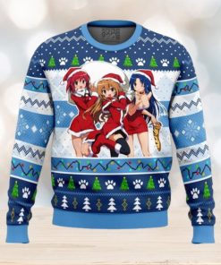 Christmas Taiga Minori and Ami Toradora Ugly Christmas Sweater