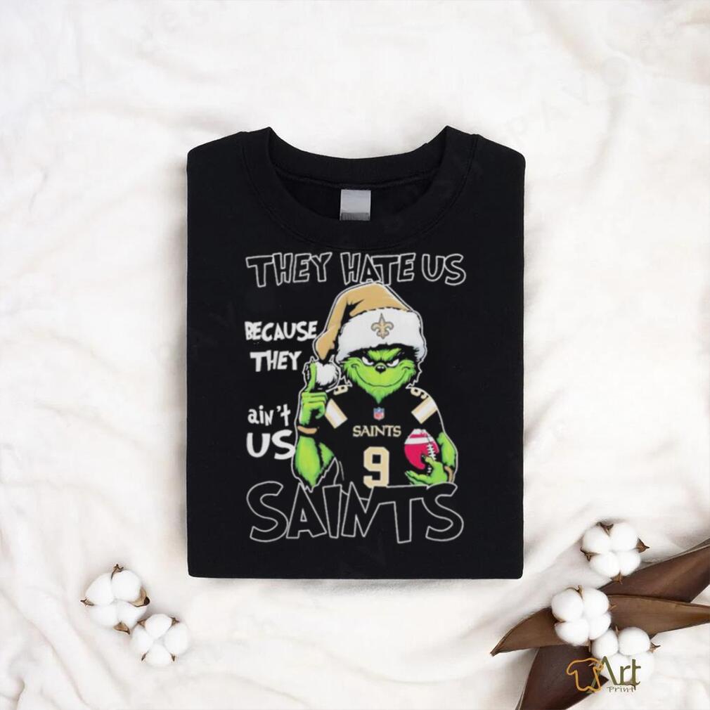 Christmas They Hate Us Because Ain’t Us New Orleans Saints Shirt Christmas They Hate Us Because Ain’t Us New Orleans Saints Shirt