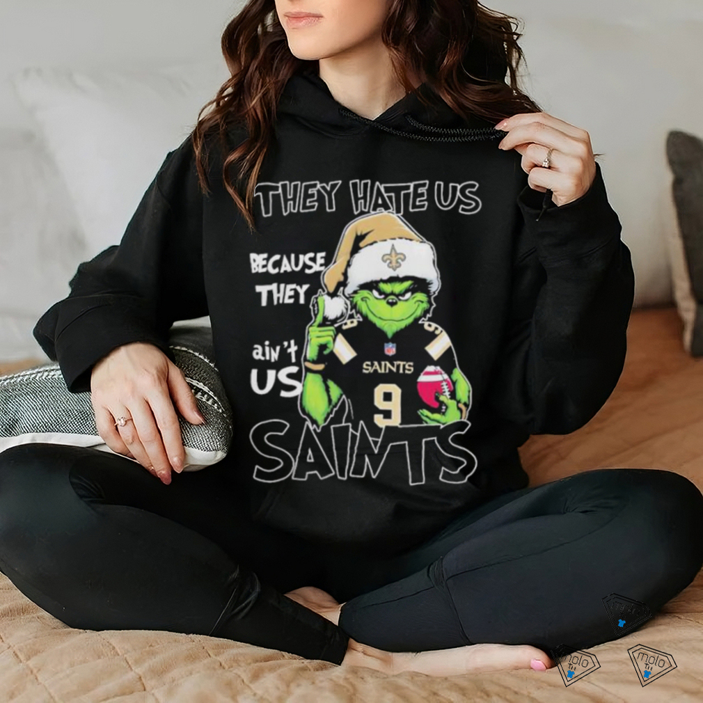 Christmas They Hate Us Because Ain’t Us New Orleans Saints Shirt Christmas They Hate Us Because Ain’t Us New Orleans Saints Shirt