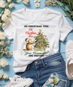 Christmas Tree Your Are History Shirt