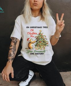 Christmas Tree Your Are History Shirt