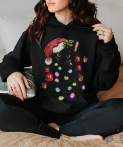Christmas black christmas cat merry christmas merry christmas cat lover gift T shirt