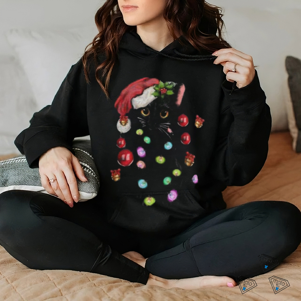 Christmas black christmas cat merry christmas merry christmas cat lover gift T shirt Christmas black christmas cat merry christmas merry christmas cat lover gift T shirt