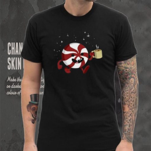 Christmas peppermint coffee T Shirt
