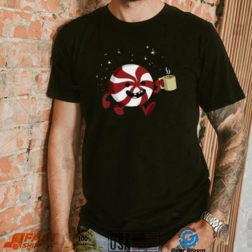 Christmas peppermint coffee T Shirt