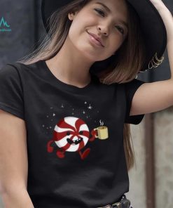 Christmas peppermint coffee T Shirt