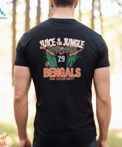 Cincinnati Bengals Cam Taylor Britt Juice In The Jungle Shirt