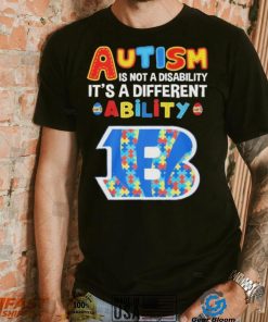 Cincinnati Bengals NFL Autism Is Not A Disability 2024 Shirt