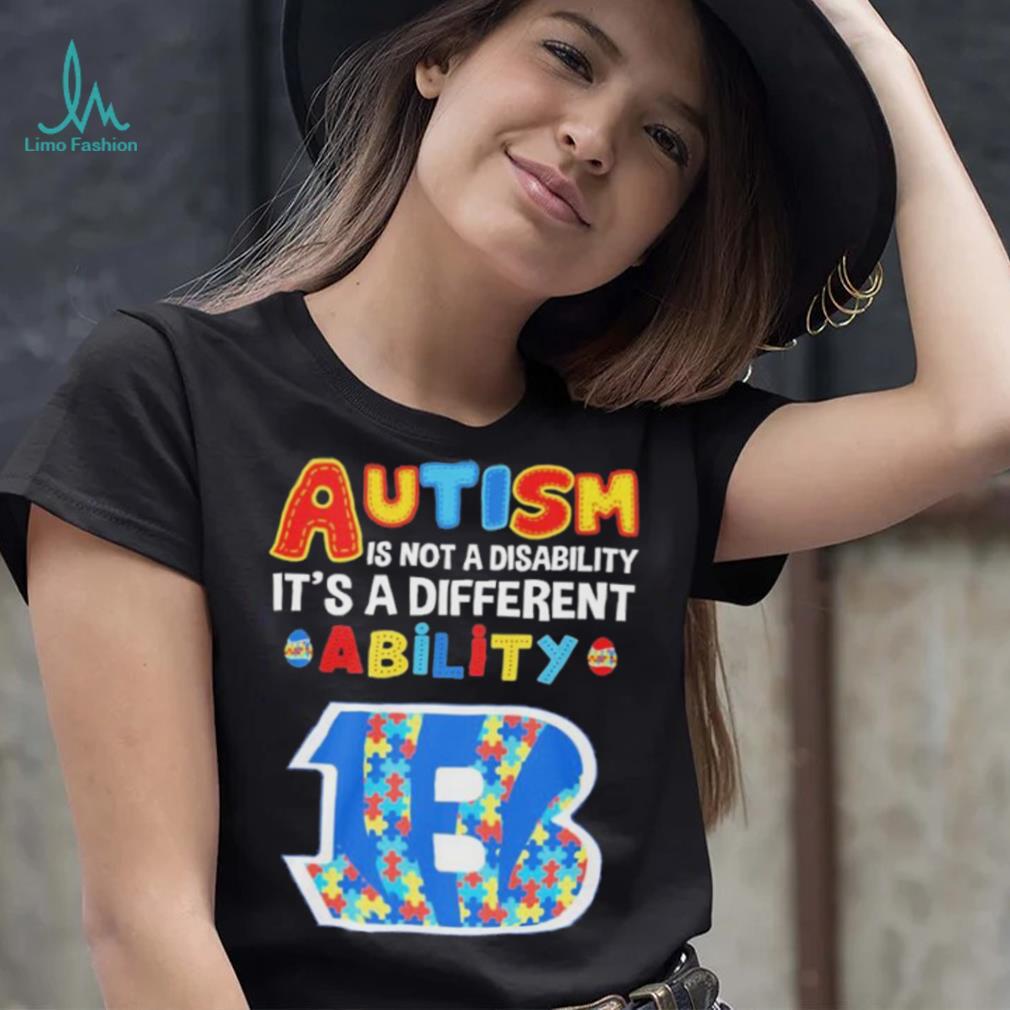 Cincinnati Bengals NFL Autism Is Not A Disability 2024 Shirt Cincinnati Bengals NFL Autism Is Not A Disability 2024 Shirt