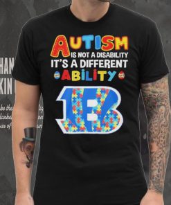 Cincinnati Bengals NFL Autism Is Not A Disability 2024 Shirt