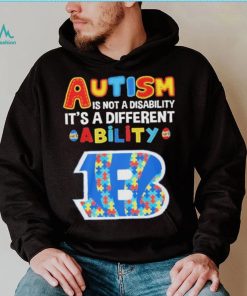 Cincinnati Bengals NFL Autism Is Not A Disability 2024 Shirt