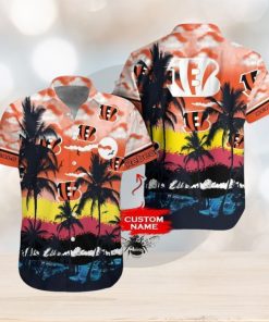 Cincinnati Bengals NFL Gift For Fan Personalized Hawaiian Shirt & Short