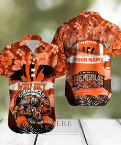 Cincinnati Bengals NFL Hawaiian shirt Custom Name Summer Gift