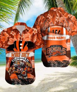 Cincinnati Bengals NFL Hawaiian shirt Custom Name Summer Gift