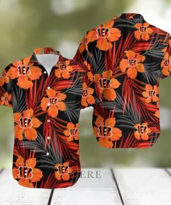 Cincinnati Bengals New Design 3D Flower Hawaiian Shirt For Men Women