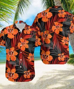 Cincinnati Bengals New Design 3D Flower Hawaiian Shirt For Men Women