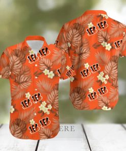 Cincinnati Bengals New Style 3D Flower Hawaiian Shirt For Men Women