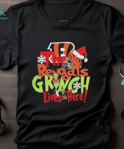 Cincinnati Bengals The Bengals Grinch lives here football Christmas gift shirt