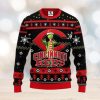 MLB I Just Wanna Boston Red Sox All Day Grinch Ugly Wool Sweater