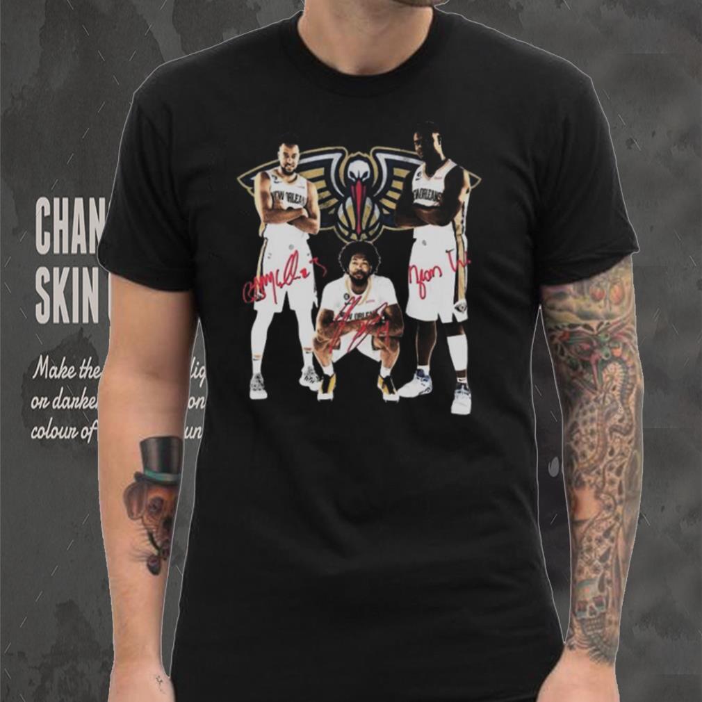 Cj Mccollum 3 Brandon Ingram 14 Zion Williamson 1 New Orleans Pelicans Basketball Player T shirt Cj Mccollum 3 Brandon Ingram 14 Zion Williamson 1 New Orleans Pelicans Basketball Player T shirt
