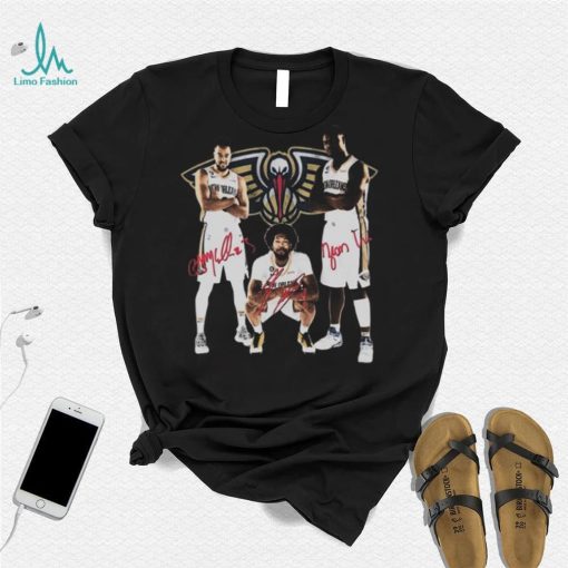 Cj Mccollum 3 Brandon Ingram 14 Zion Williamson 1 New Orleans Pelicans Basketball Player T shirt
