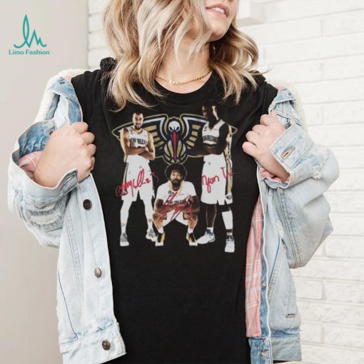 Cj Mccollum 3 Brandon Ingram 14 Zion Williamson 1 New Orleans Pelicans Basketball Player T shirt