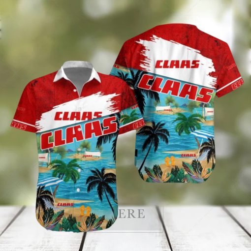 Claas Beach Tropical Breathable Hawaiian Shirt