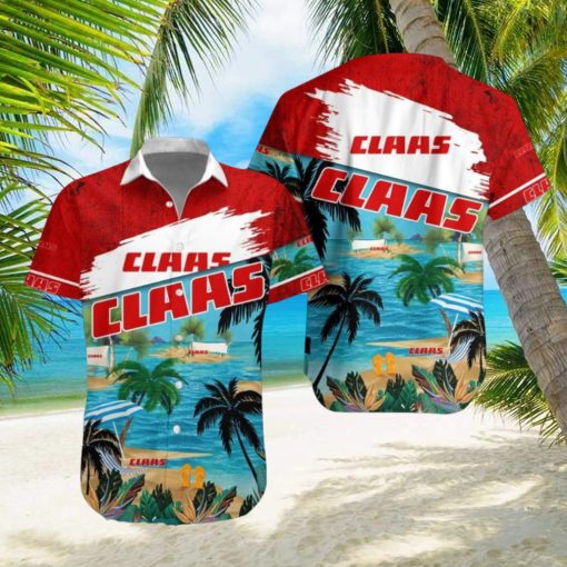 Claas Beach Tropical Breathable Hawaiian Shirt