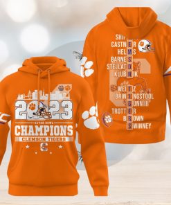 Clemson Tigers 2023 Gator Bowl Champions Hoodie T Shirt