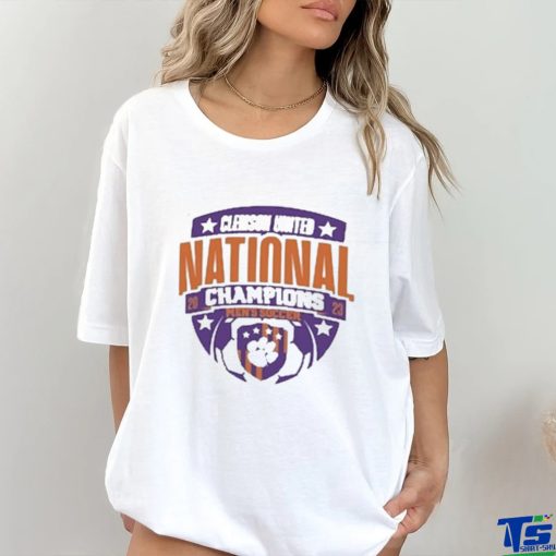 Clemson Tigers Logo 2023 National Champions Men’s Soccer Shirt