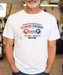 Clemson Tigers Vs Kentucky Wildcats 2023 Gator Bowl Head To Head Classic T Shirt